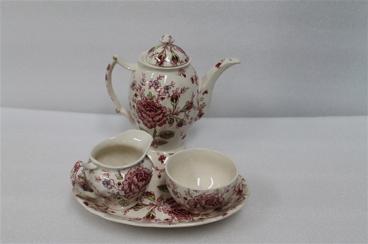 Mokkapot met melk&suiker stel